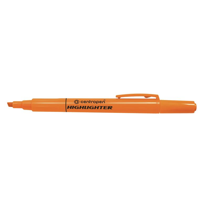 Маркер CENTROPEN Fax 8722/06 1-4 мм клиноподібний помаранчевий